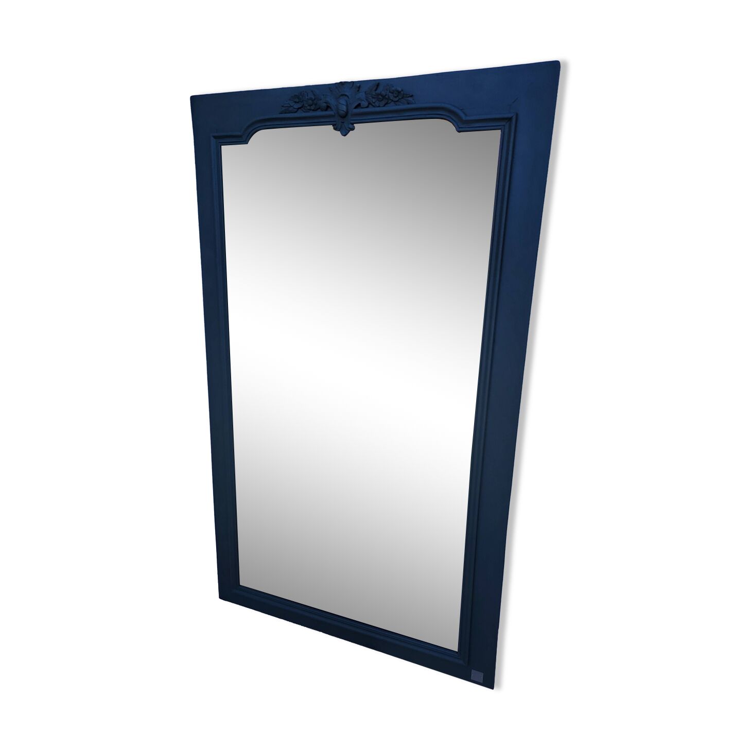 Antique beveled mirror
