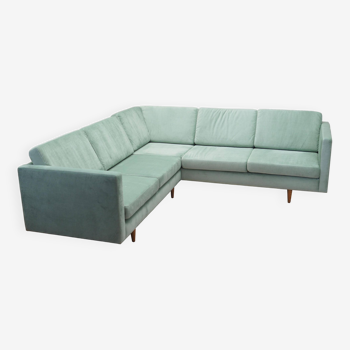 Mint corner sofa, Danish design, 1990s, production: Denmark