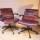 Paire de fauteuil cuir Par Richard Sapper pour Knoll