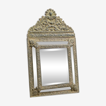 Napoleon bevelled mirror 3 period multifaceted