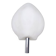 Postmodern Opaline Glass Sconce No. 2299 by Fontana Arte, Italy