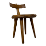 Chair in solid olive wood