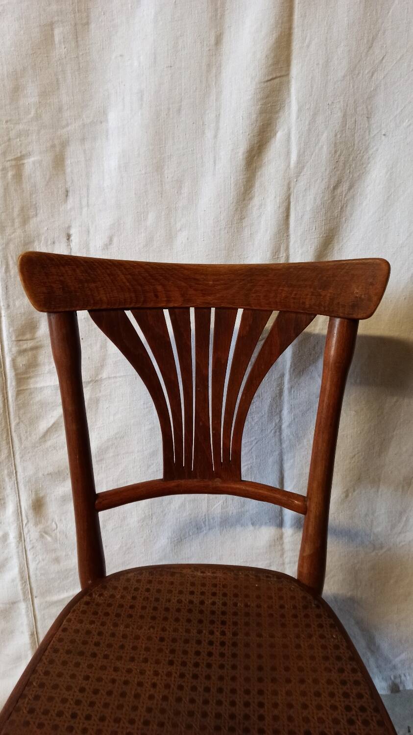 Pair of bistro chairs 1900 Jakob & Joseph Kohn Wien