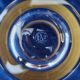 Ice bucket, crystal and gilding, Baccarat