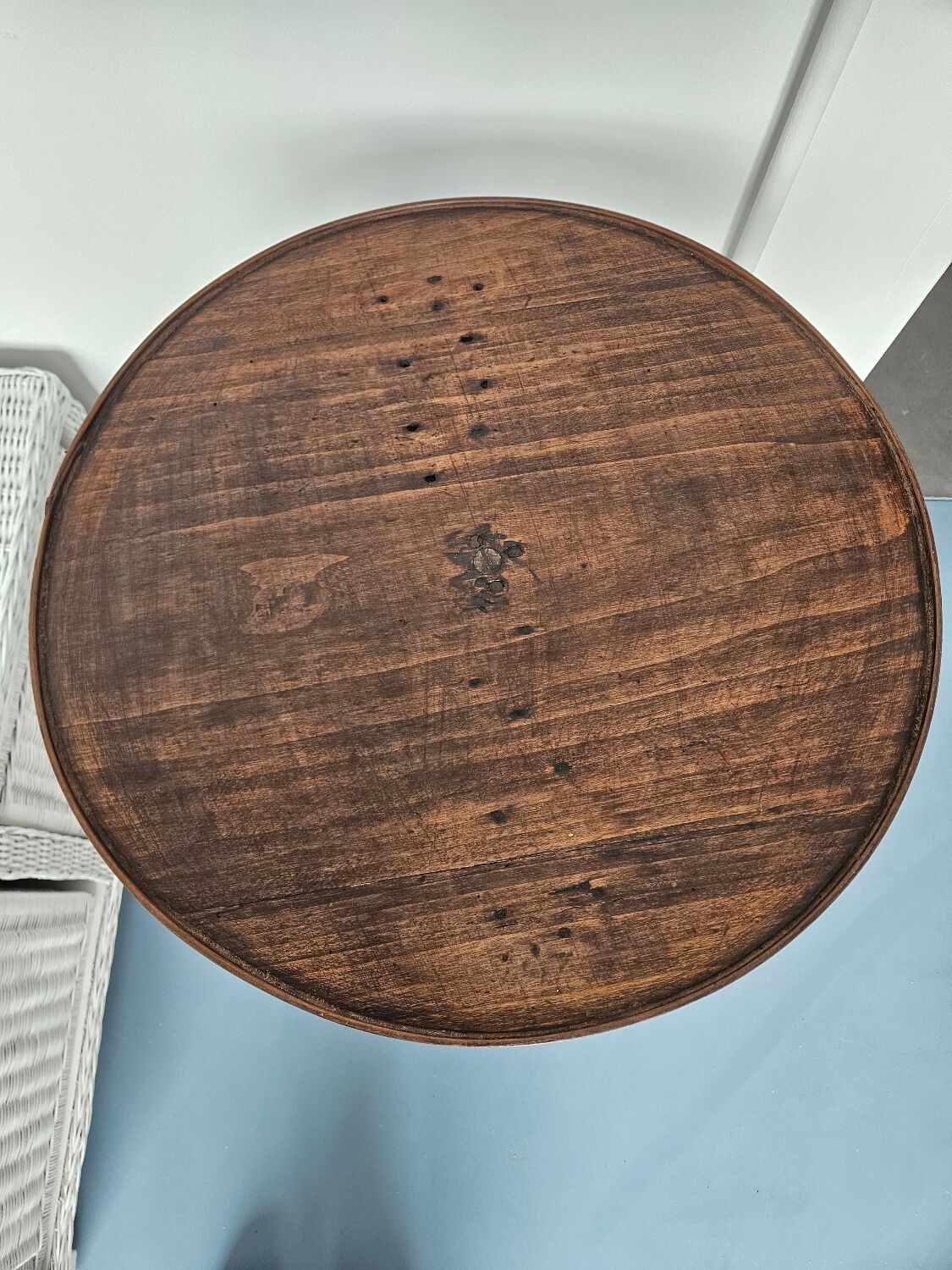 Antique wooden side table