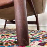 Fauteuil scandinave en teck, années 1960