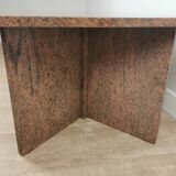 Granite coffee table