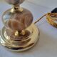 Onyx and opaline lamp