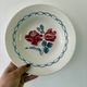 Set of 8 vintage soup plates - Janine and Cannes model by Digoin Sarrr