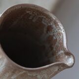 Old vintage stoneware pitcher