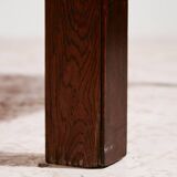 MK11213 Three-seater rosewood sofa