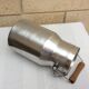 Ancien pot à lait aluminium poignée bois e.l.r alu