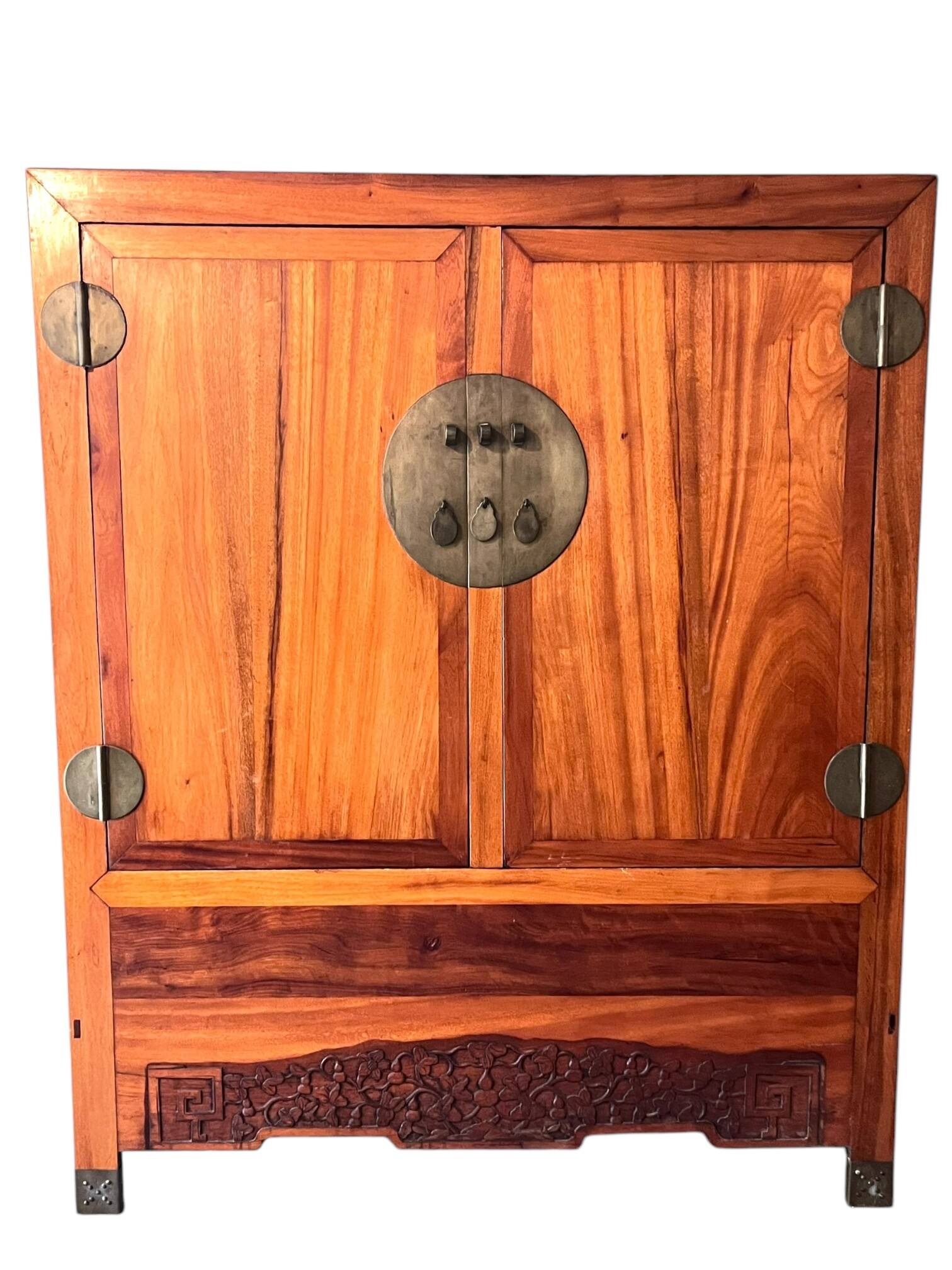 Two-part buffet - camphor wood - China