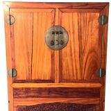 Two-part buffet - camphor wood - China