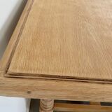 Stretchable stripped farmhouse table