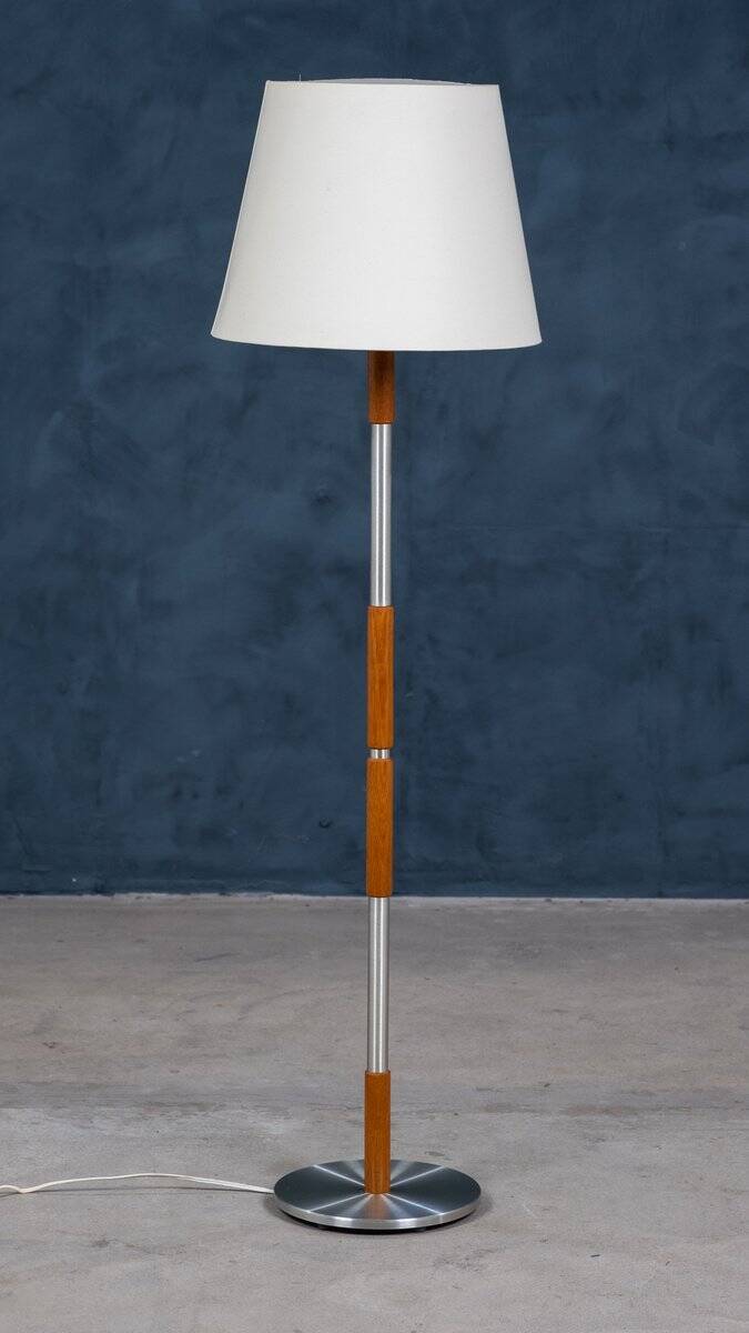 Mid-Century Teak Floor Lamp, Denmark, 1960s