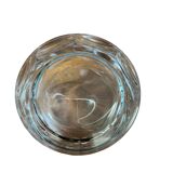 Set of four crystal whiskey glasses