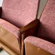 Vintage Red Folding Cinema Chairs, 1970s Czechoslovakia