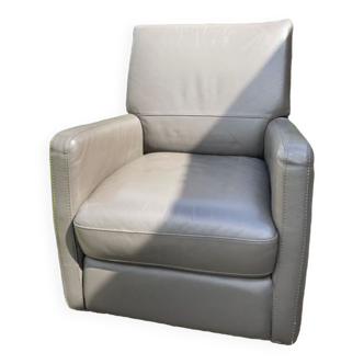 Leather armchair