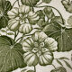 Five dessert plates "capucines" in Gien earthenware.