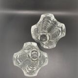 Square glass vase