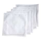 5 towels, 25.5x26 cm, in wire