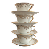 Tasses porcelaine