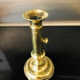 Flambeau en cuivre jaune