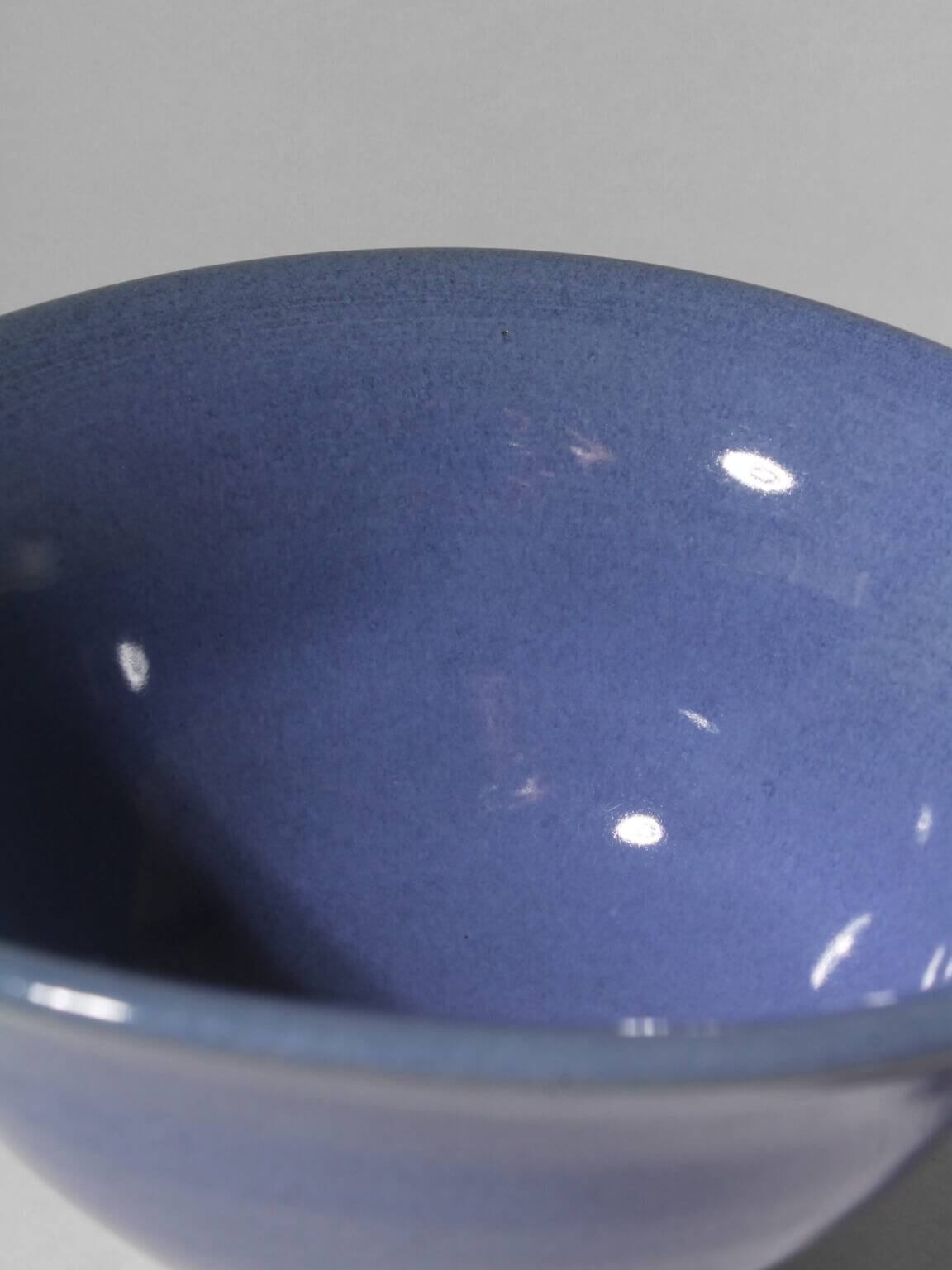 Vicke Lindstrand Art Deco Ceramic Bowl, For Upsala-Ekeby, 1940s