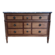 Commode d’époque Louis XVI en noyer et merisier Restaurée
