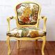 Fauteuil vintage style Louis XV