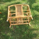 Rattan book holder