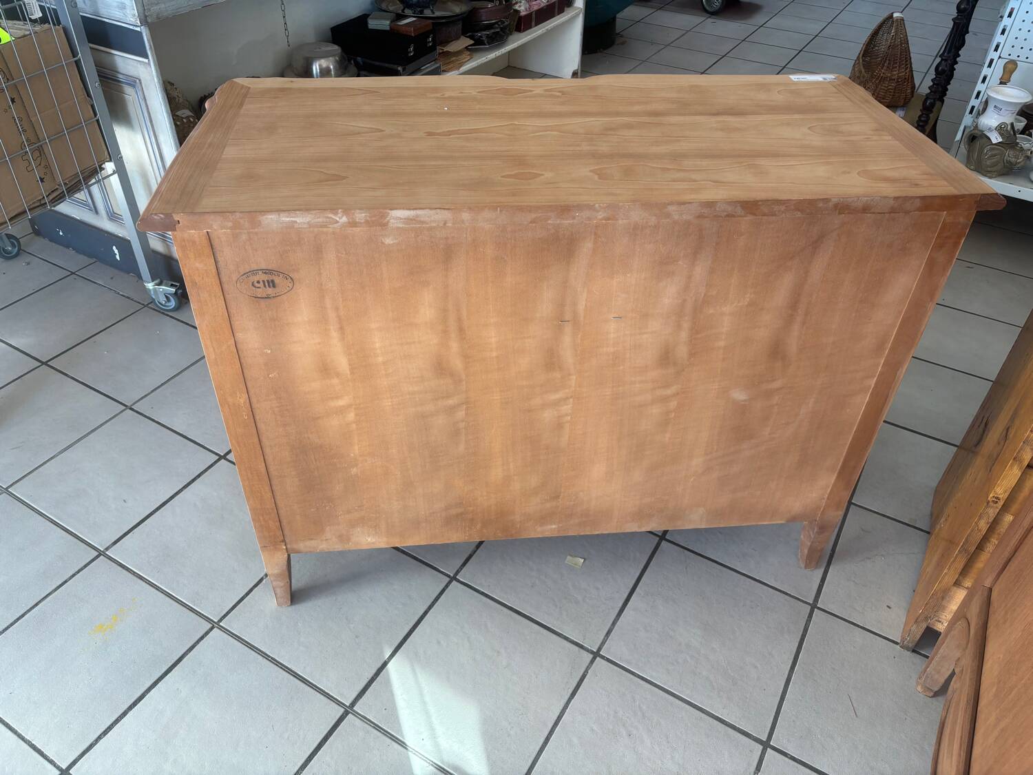 Commode aerogommé merisier