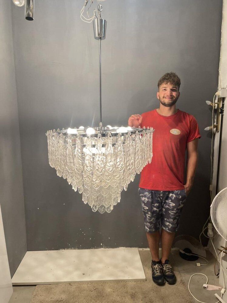 Italian Murano Glass Chandelier