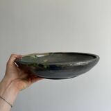 large colorful ceramic fruit basket dish