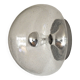 Glass wall lamp from the 60s/70s Glashütte Limburg