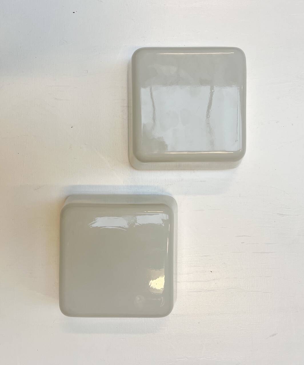 Set of glass wall lamps by WILA, 1940s