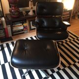 Lounge de Charles Eames avec son ottoman