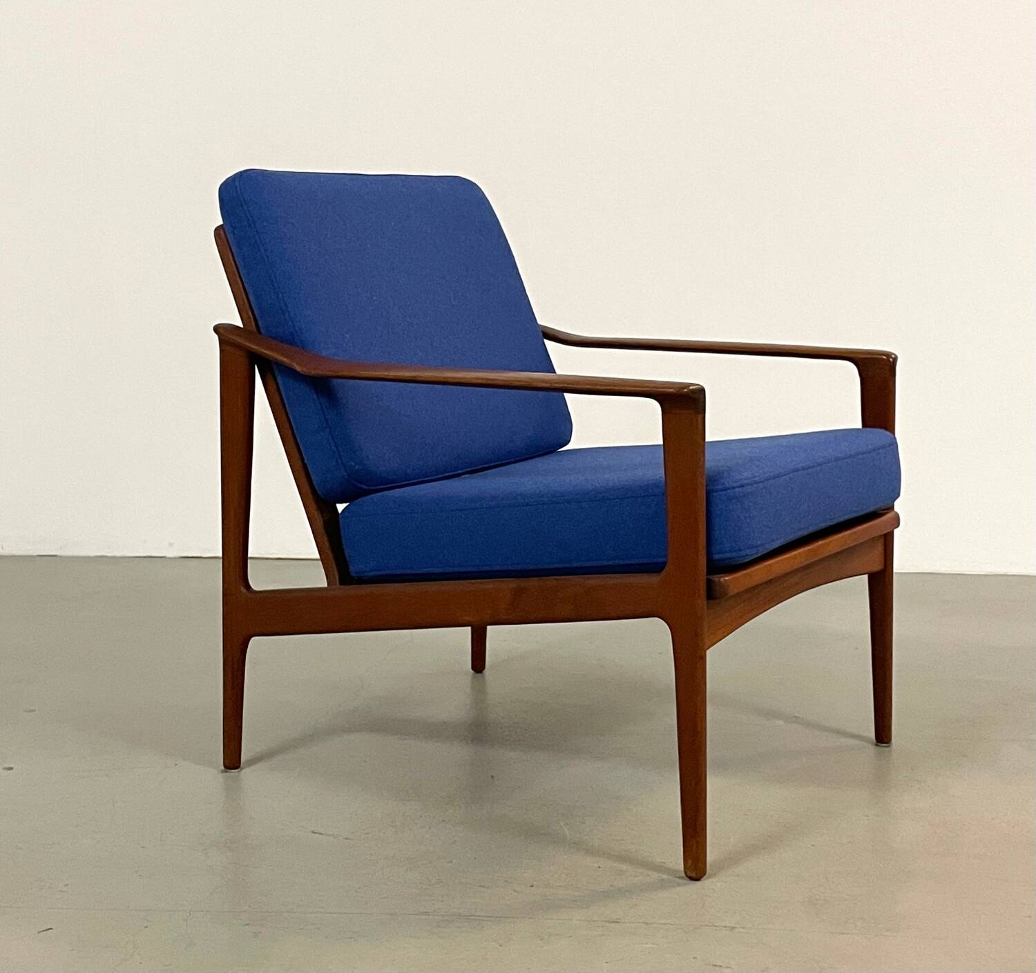 Teak armchair by Kofod-Larsen Denmark 1960