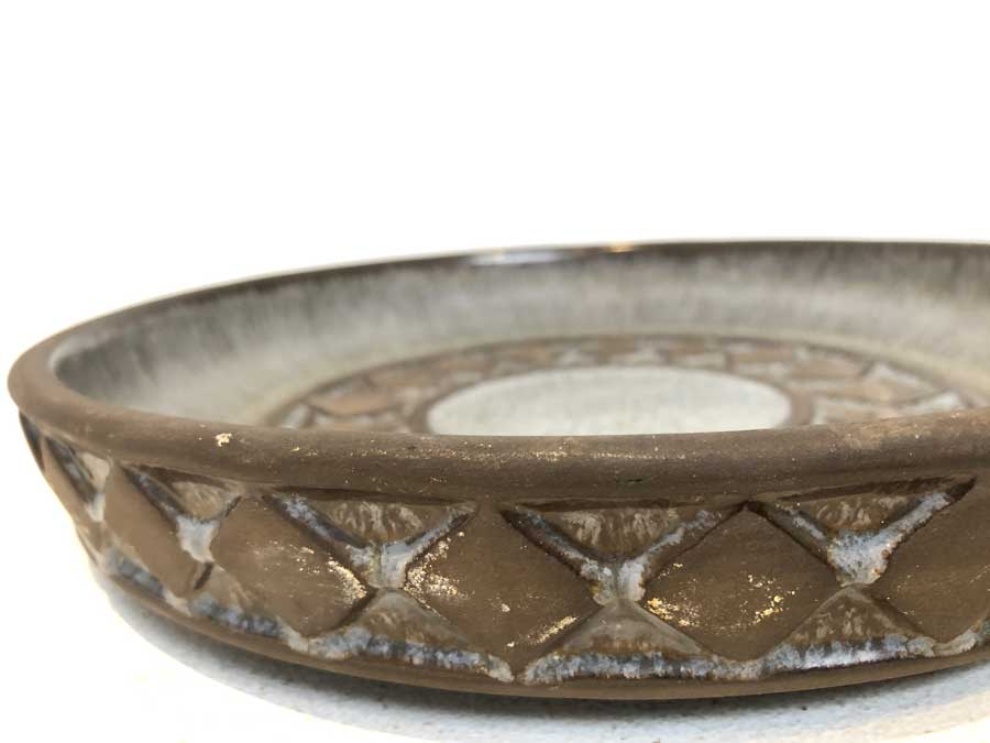 Scandinavian ceramic dish, 1970