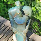 Bronze couple