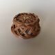 Mini wicker pocket basket