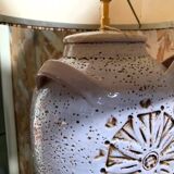 Vintage ceramic lamp by Aldo Londi for Bitossi Italy 1960s