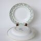Lot of 5 mismatched soup plates Saint Amand and Moulins des Loups 1930