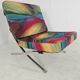 Unique Colourful Armchair Inspired by Barcelona Chair - set of 2