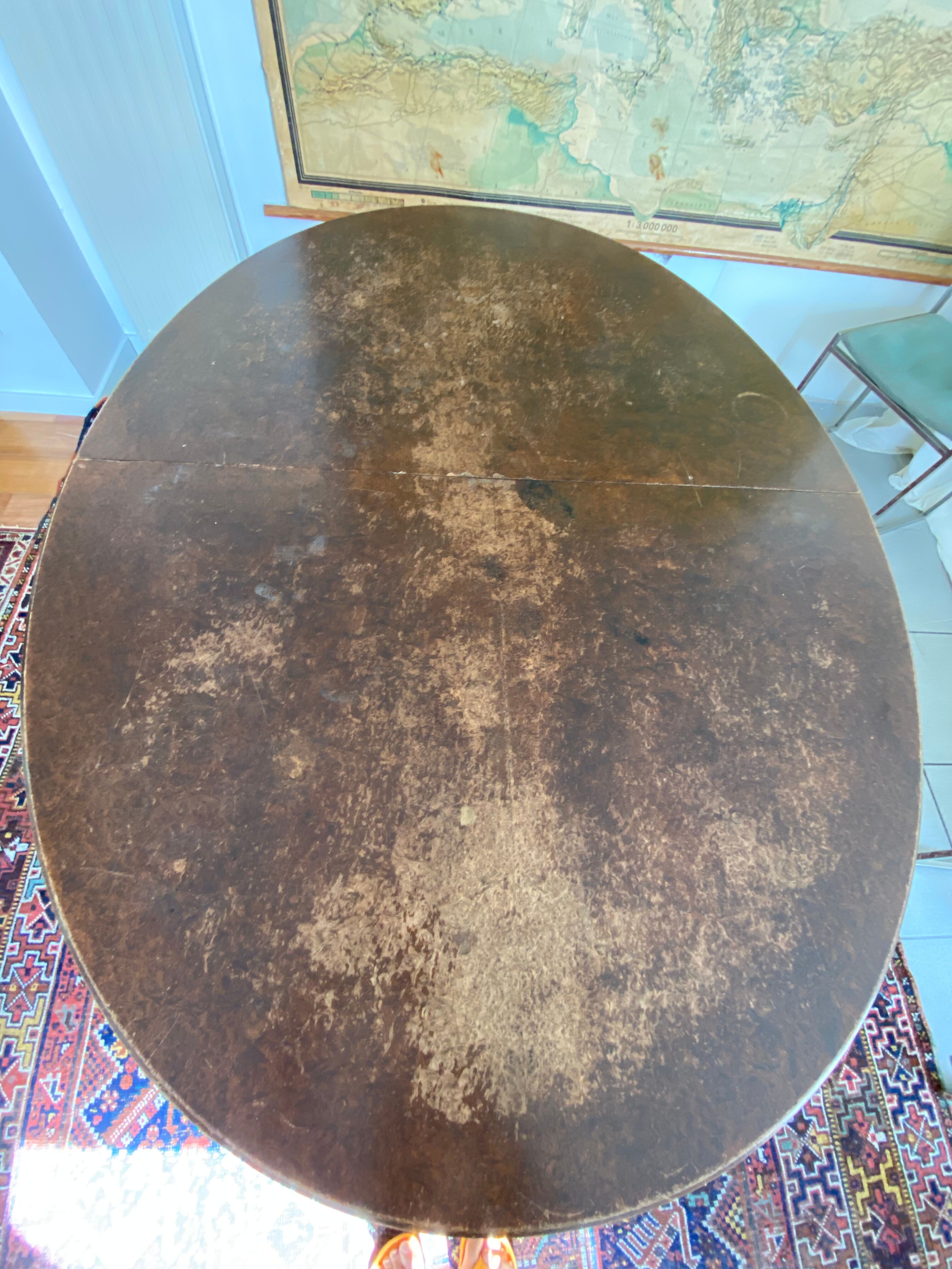Art deco dining room table