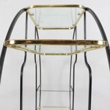 Étagère de luxe Hollywood Regency