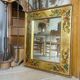 Italian mirror painting under glass