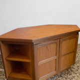 Nathan Furniture low corner unit in teak