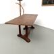 Art Deco dining table or desk in oak and beech – 1930s
